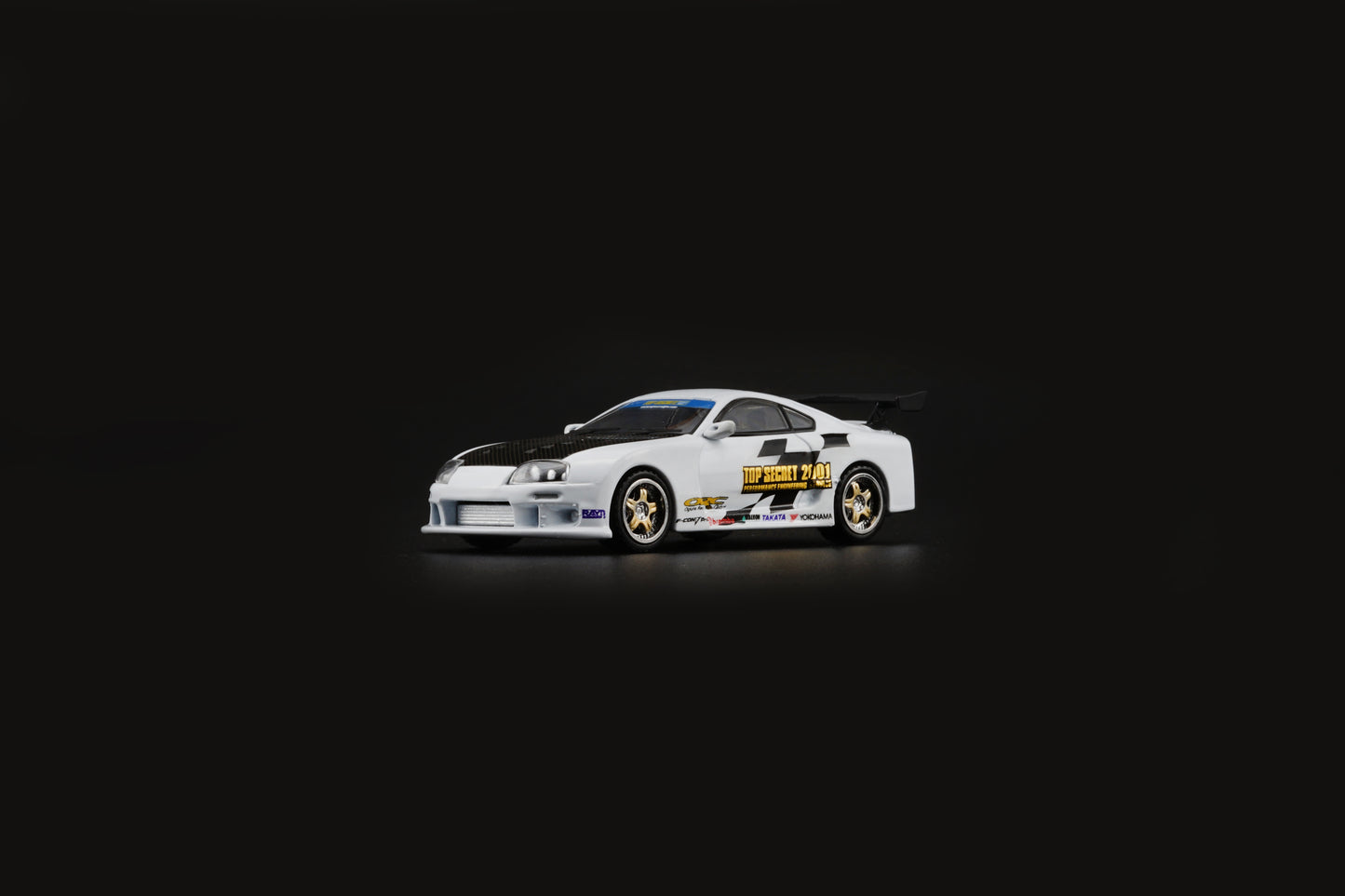 [HEC2025] BM Creations x CLDC Exclusive 1:64 Toyota Supra X Top Secret (JZA80) White (64B0431) Diecast Car Model Available Now