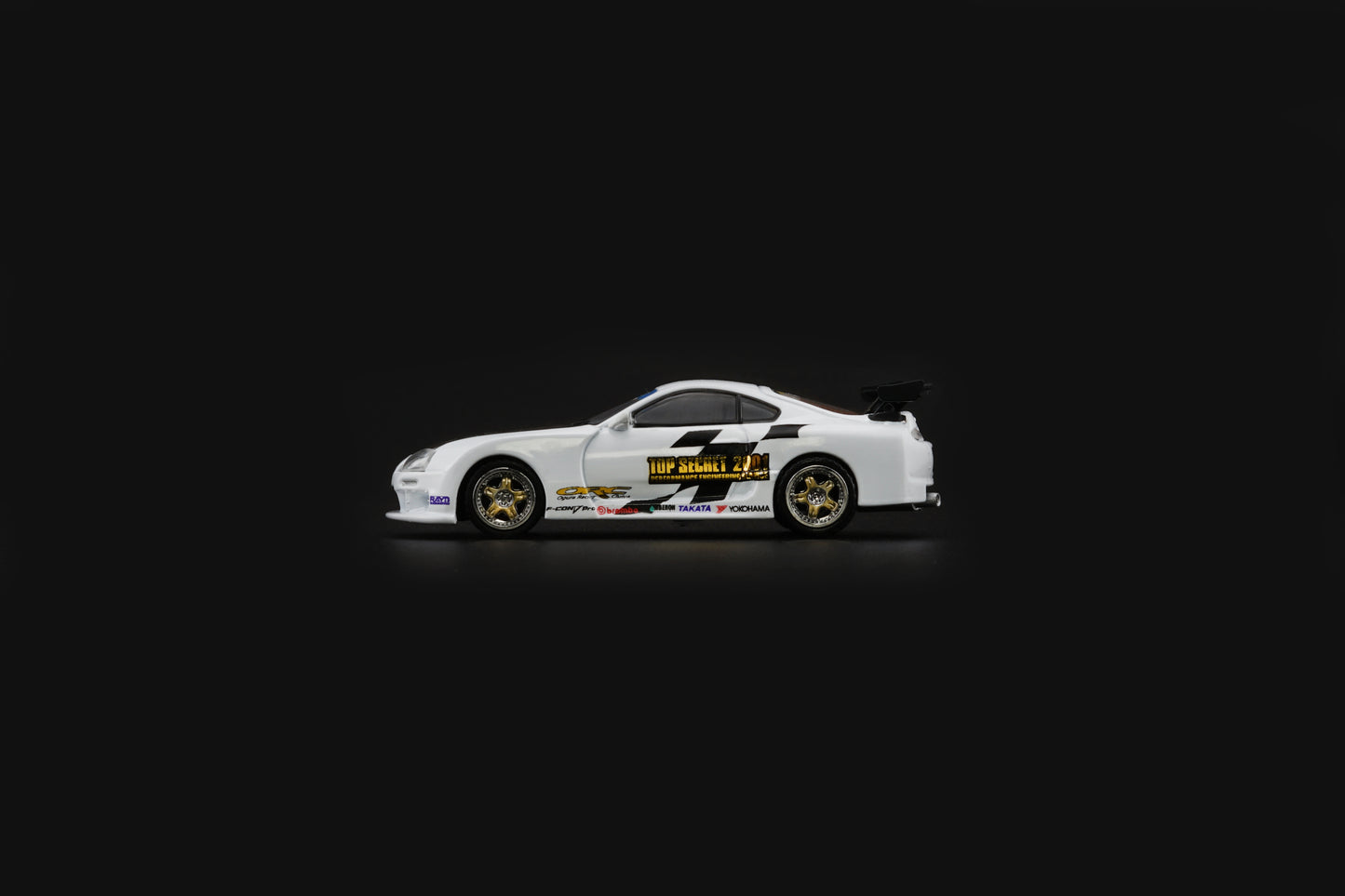 [HEC2025] BM Creations x CLDC Exclusive 1:64 Toyota Supra X Top Secret (JZA80) White (64B0431) Diecast Car Model Available Now