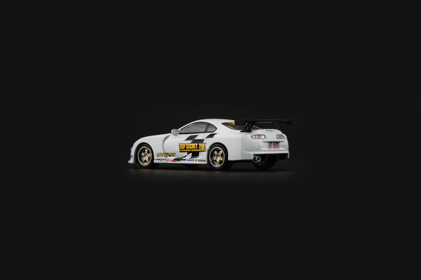 [HEC2025] BM Creations x CLDC Exclusive 1:64 Toyota Supra X Top Secret (JZA80) White (64B0431) Diecast Car Model Available Now