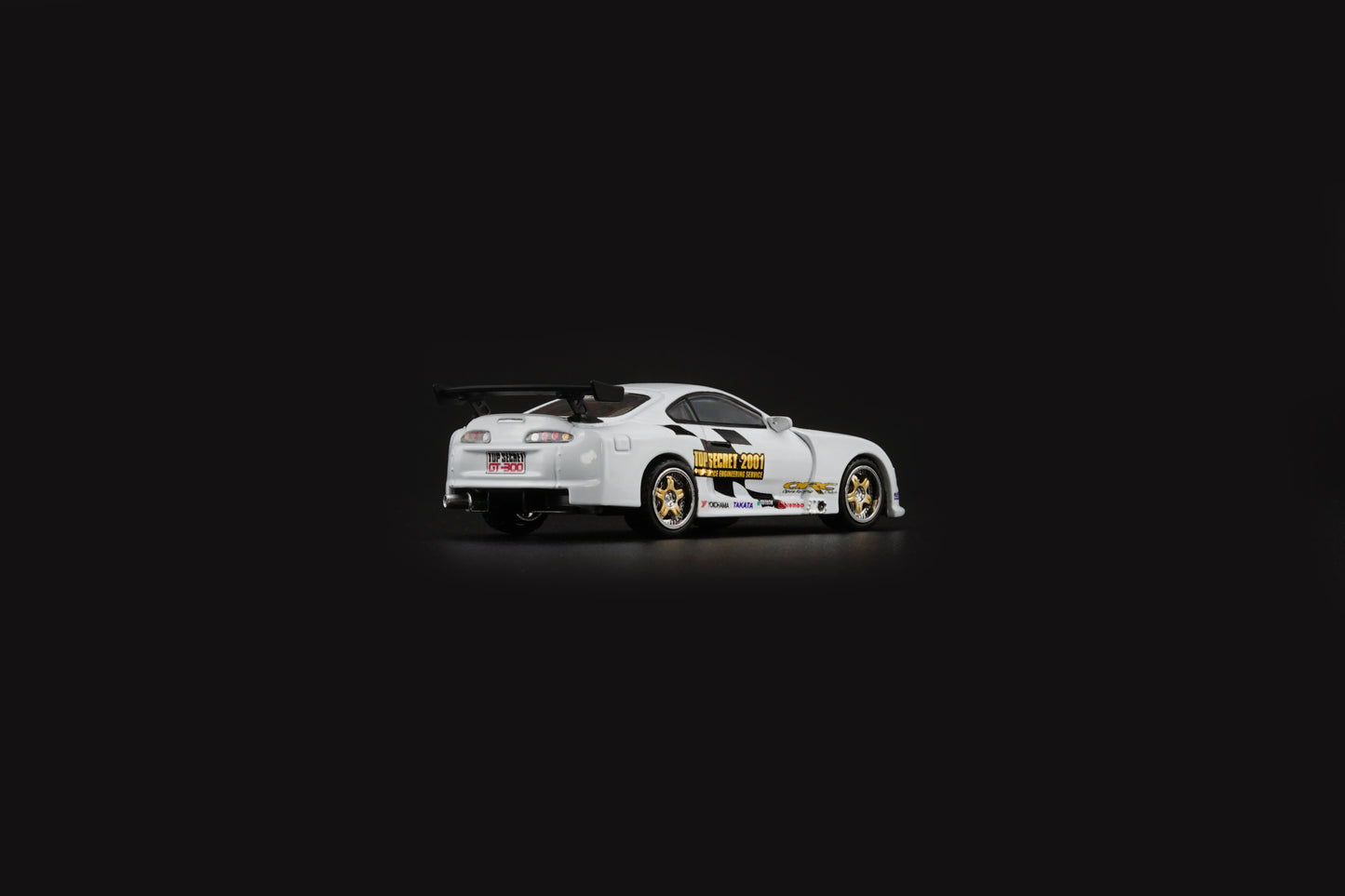 [HEC2025] BM Creations x CLDC Exclusive 1:64 Toyota Supra X Top Secret (JZA80) White (64B0431) Diecast Car Model Available Now