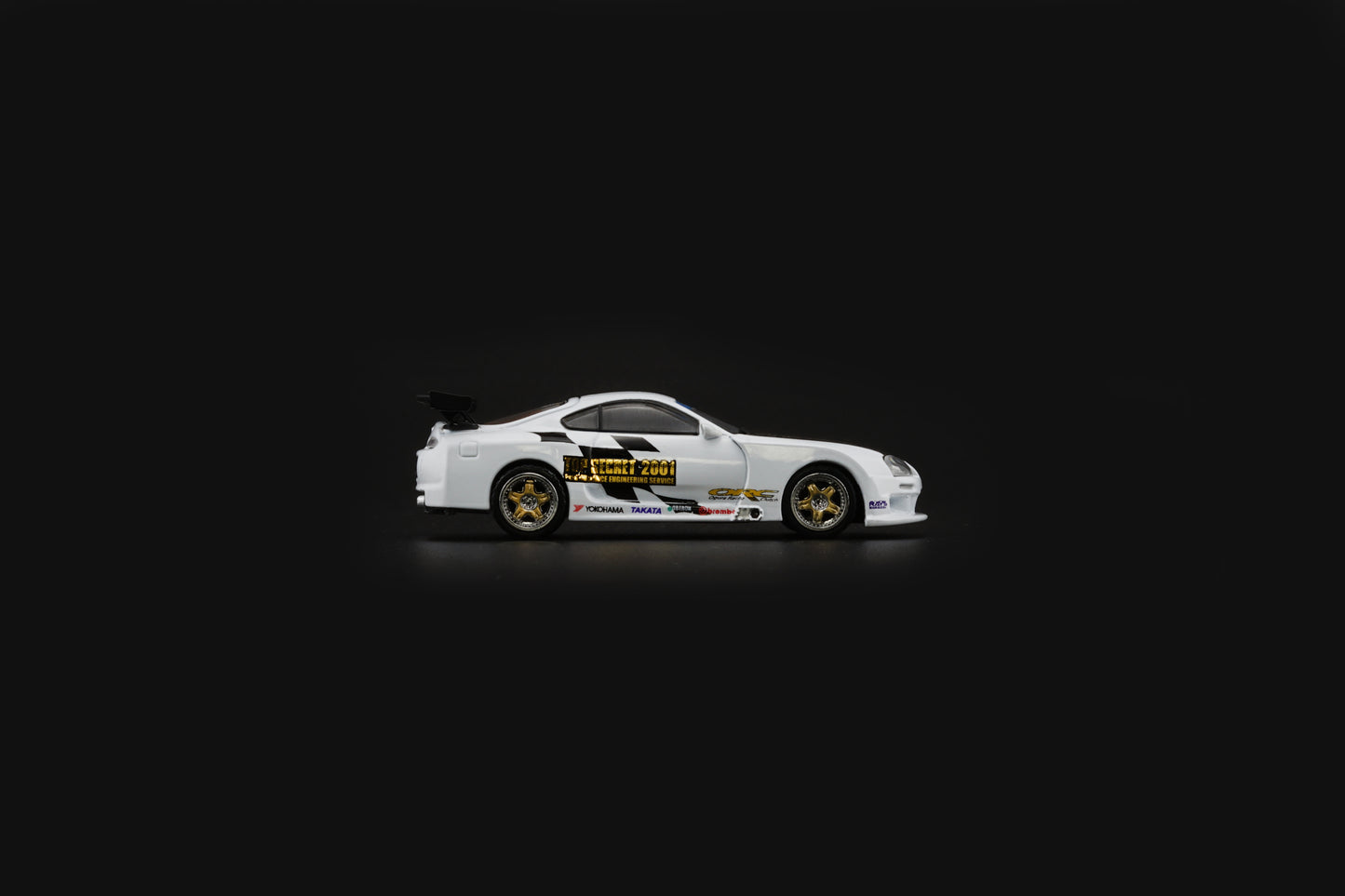 [HEC2025] BM Creations x CLDC Exclusive 1:64 Toyota Supra X Top Secret (JZA80) White (64B0431) Diecast Car Model Available Now
