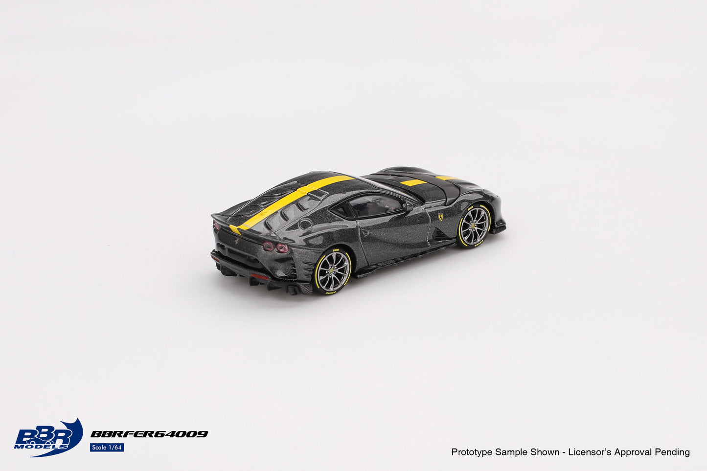 BBR Models 1:64 Ferrari 812 Competizione Grigio Competizione (BBRFER64009) Diecast Car Model Available In July 2025 Pre Order Now