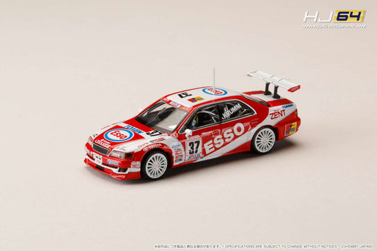Ignition Model x Hobby Japan 1:64 ESSO TONEN TOM'S Chaser (#37) 1997 JTCC (HJR641072C) Diecast Car Model Available In Q4 2025 Pre Order Now