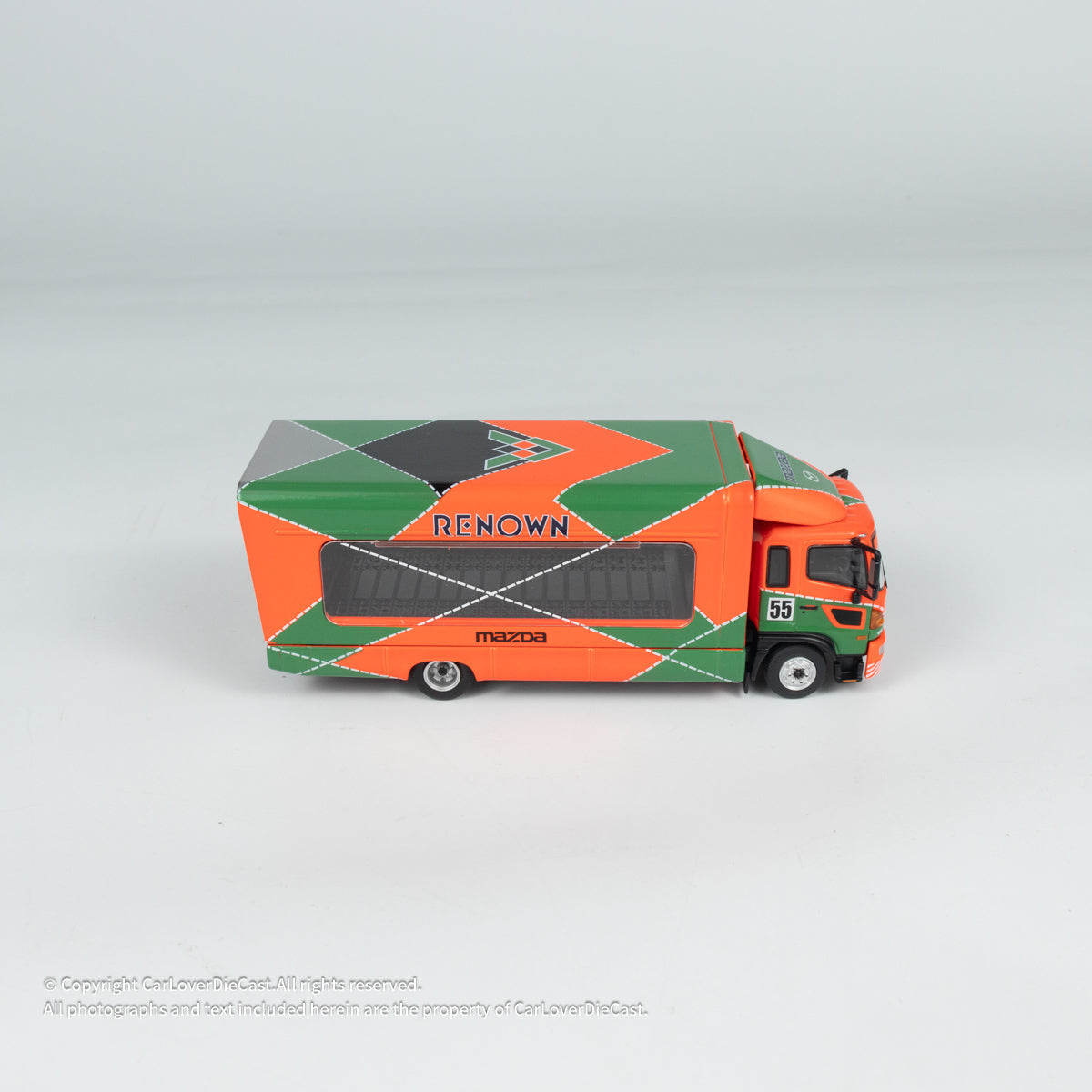Unique Model 1:64 Hino 500 Ranger Mazda x RENOWN Elevating Container Transport Vehicle (UM001-014) Diecast Car Model AvailableNow