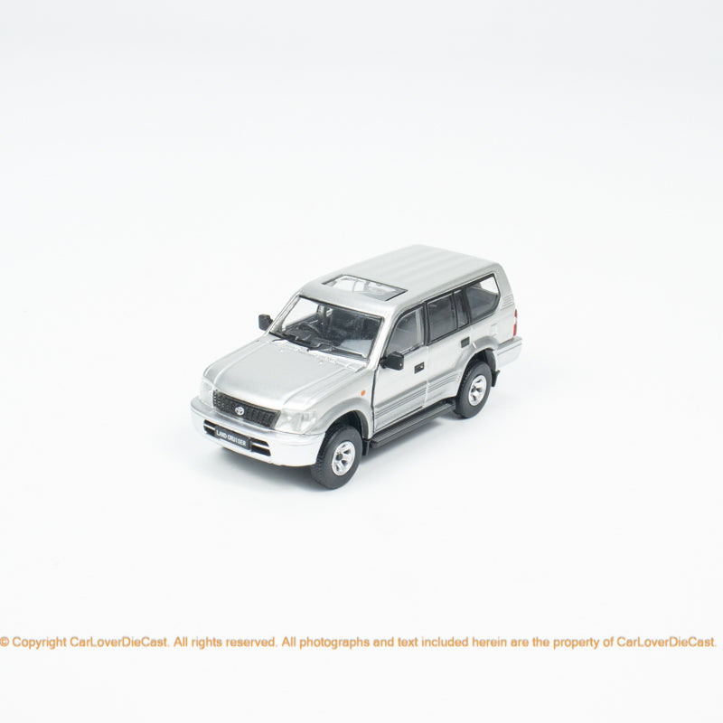 BM Creations 1:64 Toyota Land Cruiser Prado LC95 -Silver (LHD) (64B0351) Diecast Car Model Available Now