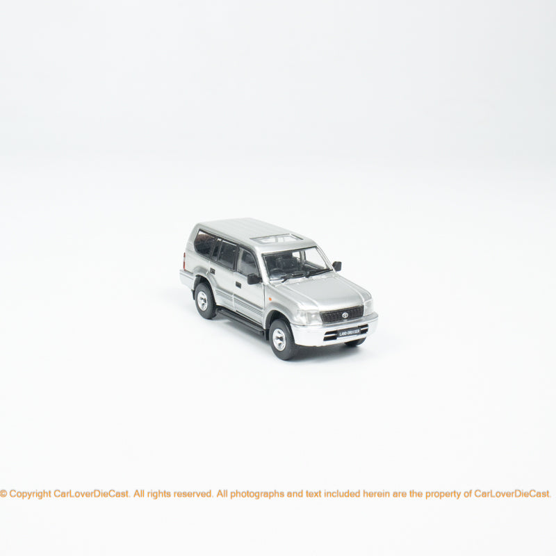 BM Creations 1:64 Toyota Land Cruiser Prado LC95 -Silver (LHD) (64B0351) Diecast Car Model Available Now