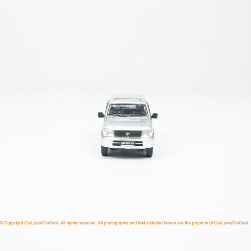 BM Creations 1:64 Toyota Land Cruiser Prado LC95 -Silver (LHD) (64B0351) Diecast Car Model Available Now