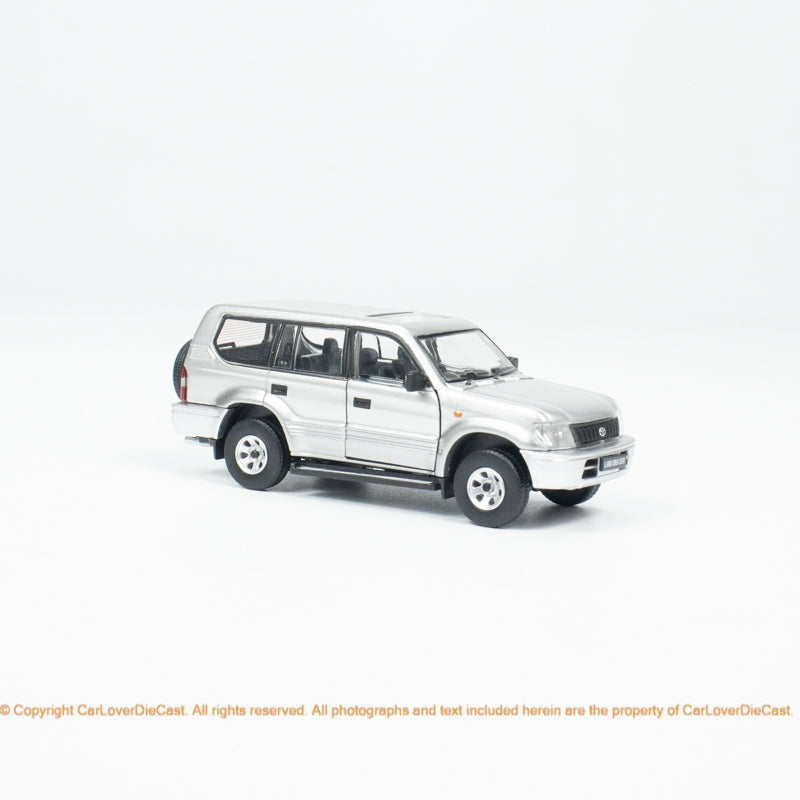 BM Creations 1:64 Toyota Land Cruiser Prado LC95 -Silver (LHD) (64B0351) Diecast Car Model Available Now