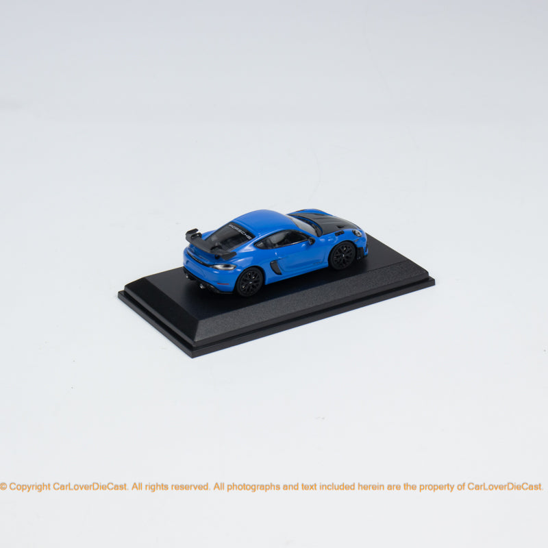 Minichamps 1:64 CLDC Exclusive Porsche Cayman GT4RS - 2022- Blue / Red / White (643062008/643062009/643062010) Diecast Car Model Available Now