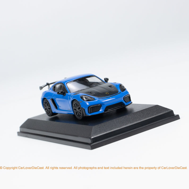 Minichamps 1:64 CLDC Exclusive Porsche Cayman GT4RS - 2022- Blue / Red / White (643062008/643062009/643062010) Diecast Car Model Available Now