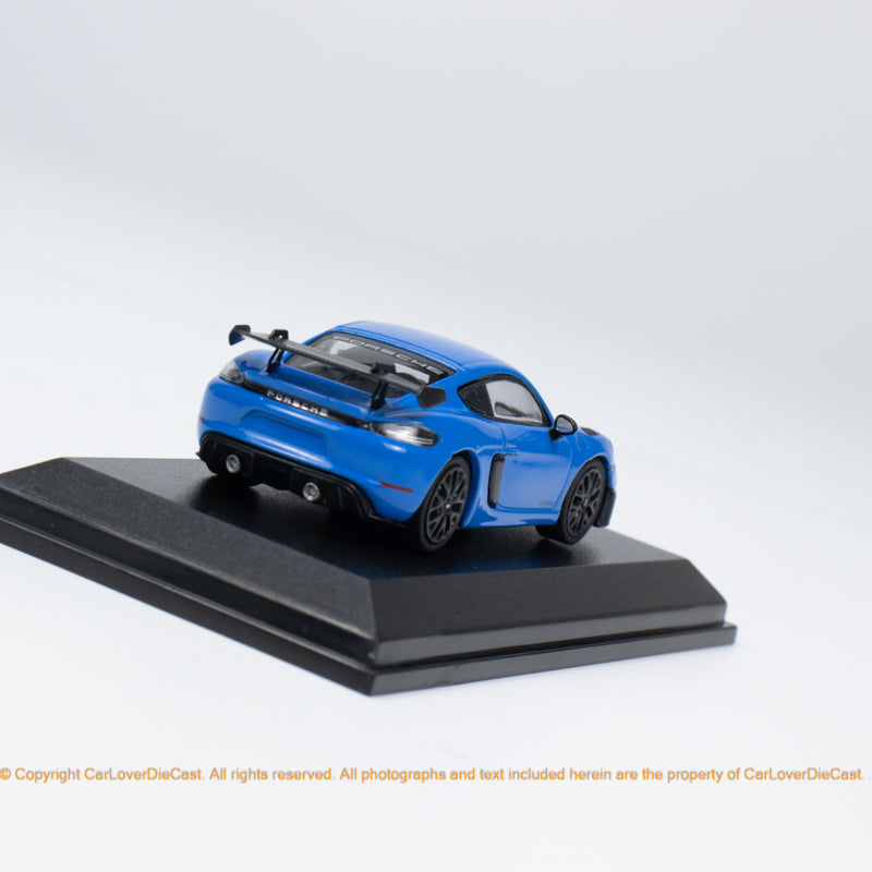 Minichamps 1:64 CLDC Exclusive Porsche Cayman GT4RS - 2022- Blue / Red / White (643062008/643062009/643062010) Diecast Car Model Available Now