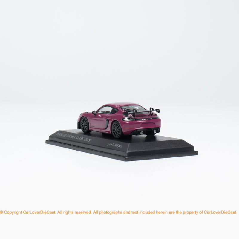 Minichamps 1:64 CLDC Exclusive Porsche Cayman GT4RS - 2022- Blue / Red / White (643062008/643062009/643062010) Diecast Car Model Available Now
