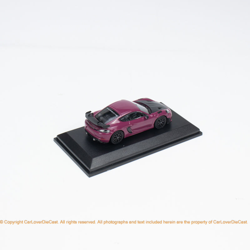 Minichamps 1:64 CLDC Exclusive Porsche Cayman GT4RS - 2022- Blue / Red / White (643062008/643062009/643062010) Diecast Car Model Available Now