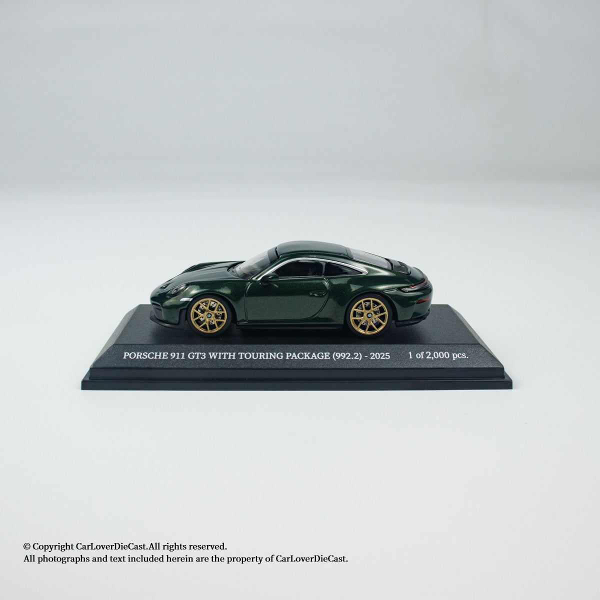 Minichamps 1:64 CLDC Exclusive PORSCHE 911 (992.2) GT3 TOURING (643064233-643064237) Diecast Car Model Available In June 2025 Pre Order Now