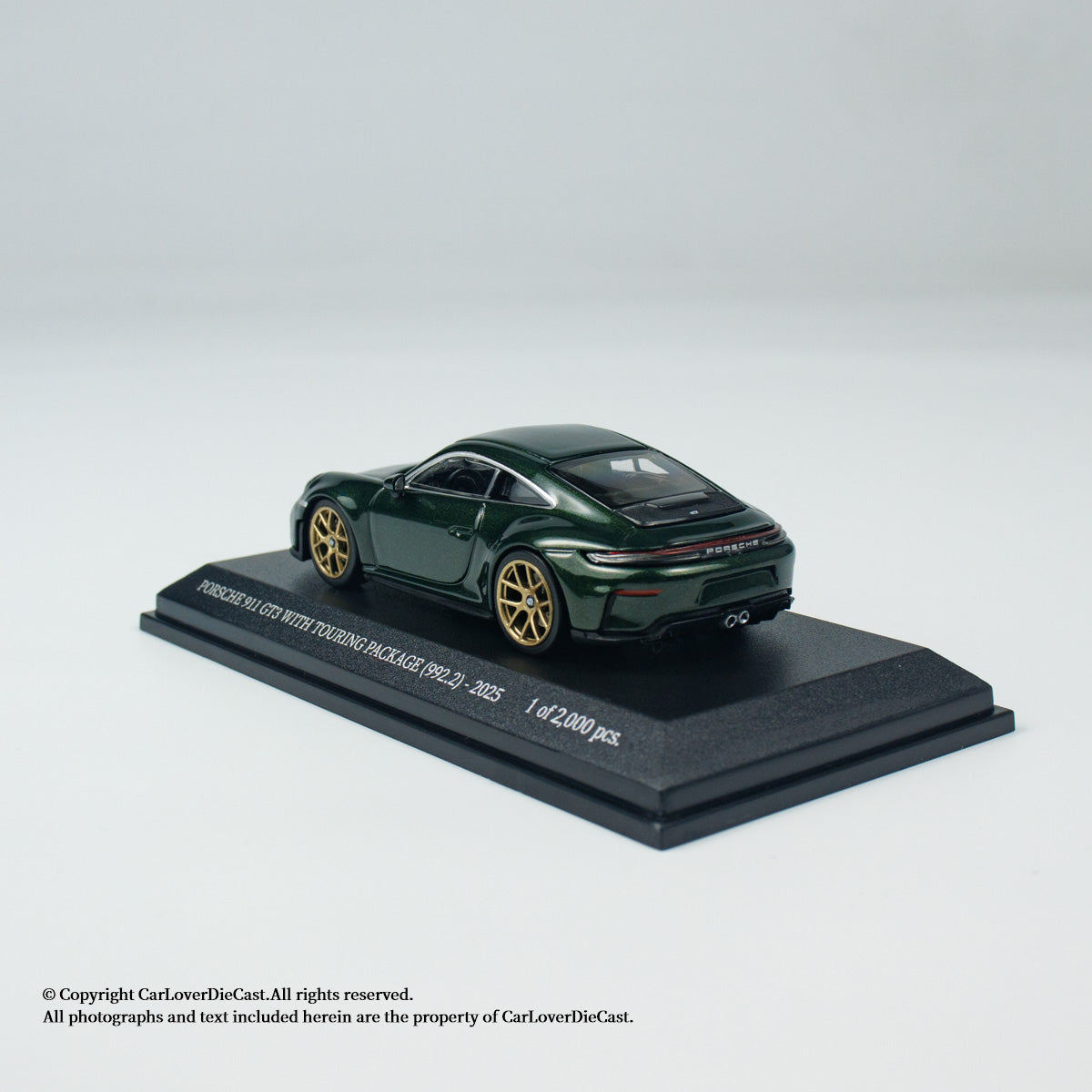 Minichamps 1:64 CLDC Exclusive PORSCHE 911 (992.2) GT3 TOURING (643064233-643064237) Diecast Car Model Available In June 2025 Pre Order Now