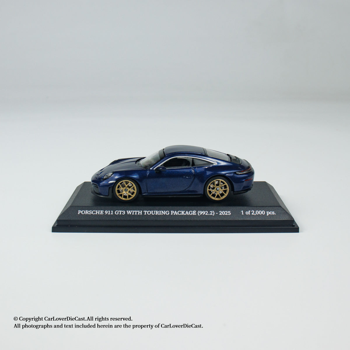 Minichamps 1:64 CLDC Exclusive PORSCHE 911 (992.2) GT3 TOURING (643064233-643064237) Diecast Car Model Available In June 2025 Pre Order Now