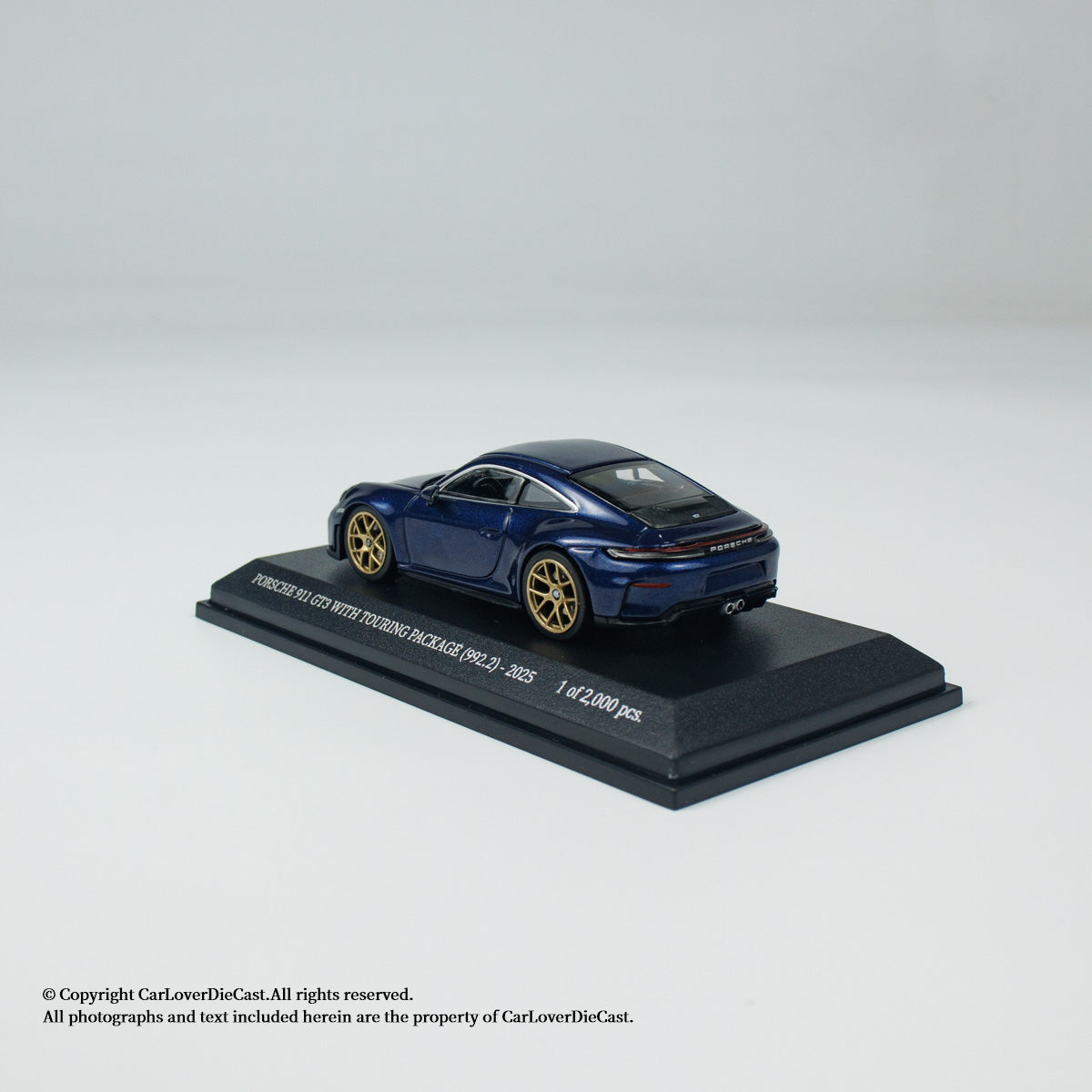 Minichamps 1:64 CLDC Exclusive PORSCHE 911 (992.2) GT3 TOURING (643064233-643064237) Diecast Car Model Available In June 2025 Pre Order Now