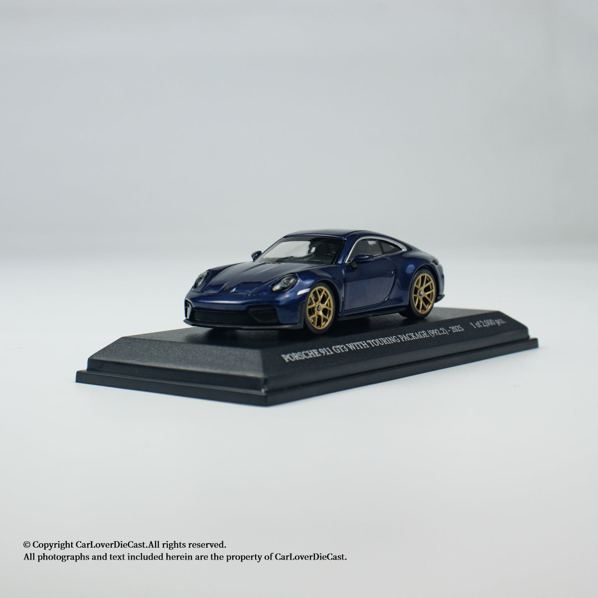 Minichamps 1:64 CLDC Exclusive PORSCHE 911 (992.2) GT3 TOURING (643064233-643064237) Diecast Car Model Available In June 2025 Pre Order Now