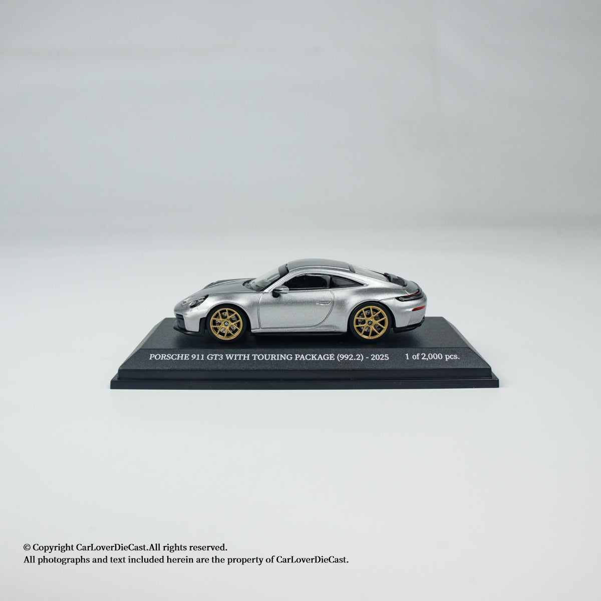 Minichamps 1:64 CLDC Exclusive PORSCHE 911 (992.2) GT3 TOURING (643064233-643064237) Diecast Car Model Available In June 2025 Pre Order Now