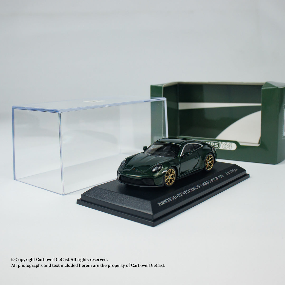 Minichamps 1:64 CLDC Exclusive PORSCHE 911 (992.2) GT3 TOURING (643064233-643064237) Diecast Car Model Available In June 2025 Pre Order Now