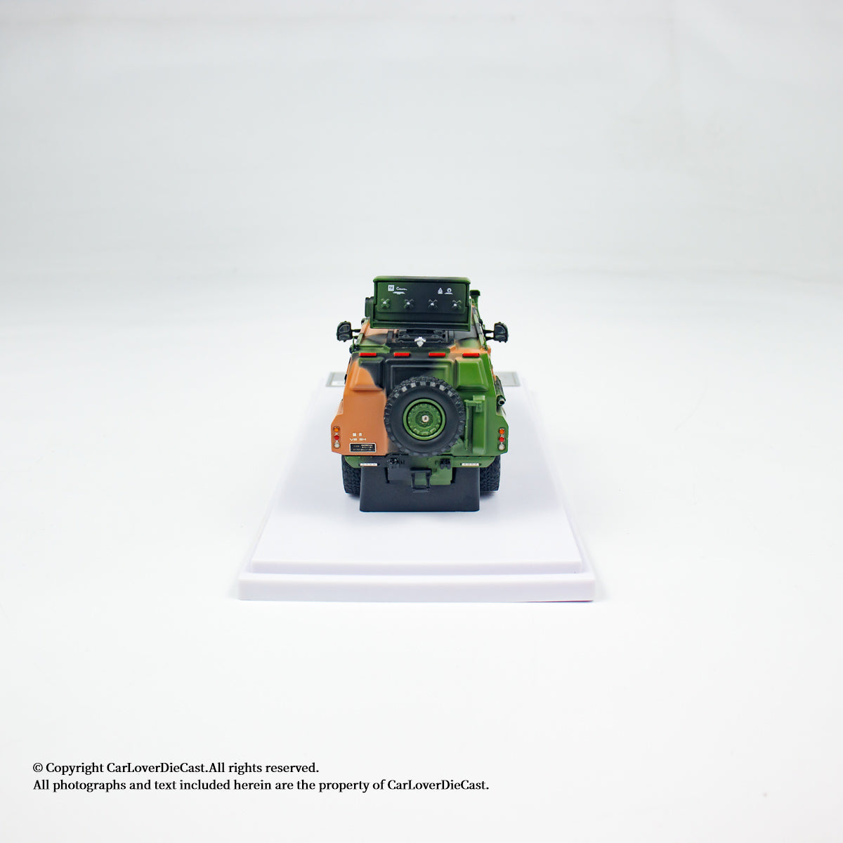 MB Model 1:64 HK \ SPINOSAURUS - riotdispersal vehicle (Military) Green (MB64102) Diecast Car Model Available Now