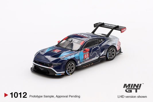 Mini GT 1:64 Ford Mustang GT3 #65 Ford Multimatic Motorsports 2024 IMSA Daytona 24 Hrs (MGT01012) Diecast Car Model Available In September 2025 Pre Order Now