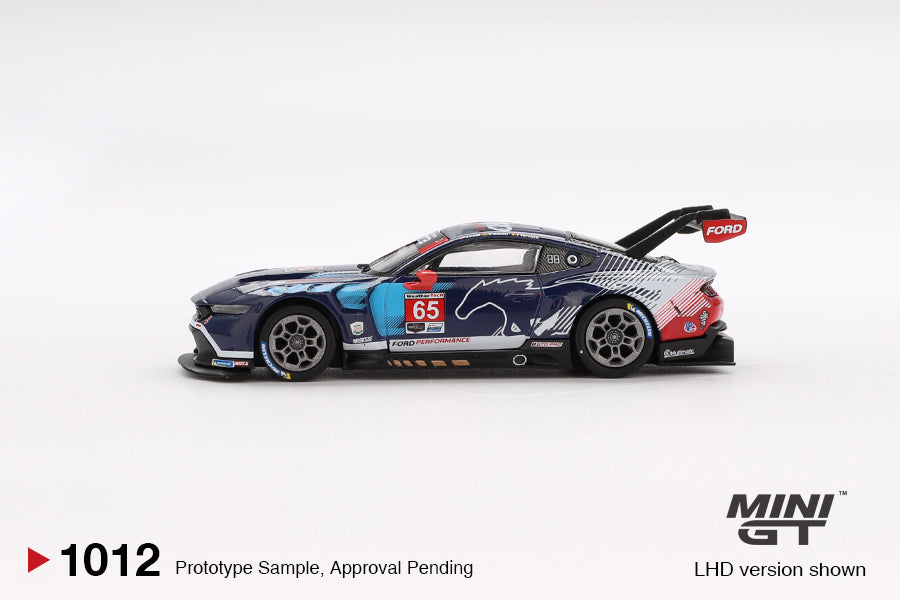 Mini GT 1:64 Ford Mustang GT3 #65 Ford Multimatic Motorsports 2024 IMSA Daytona 24 Hrs (MGT01012) Diecast Car Model Available In September 2025 Pre Order Now
